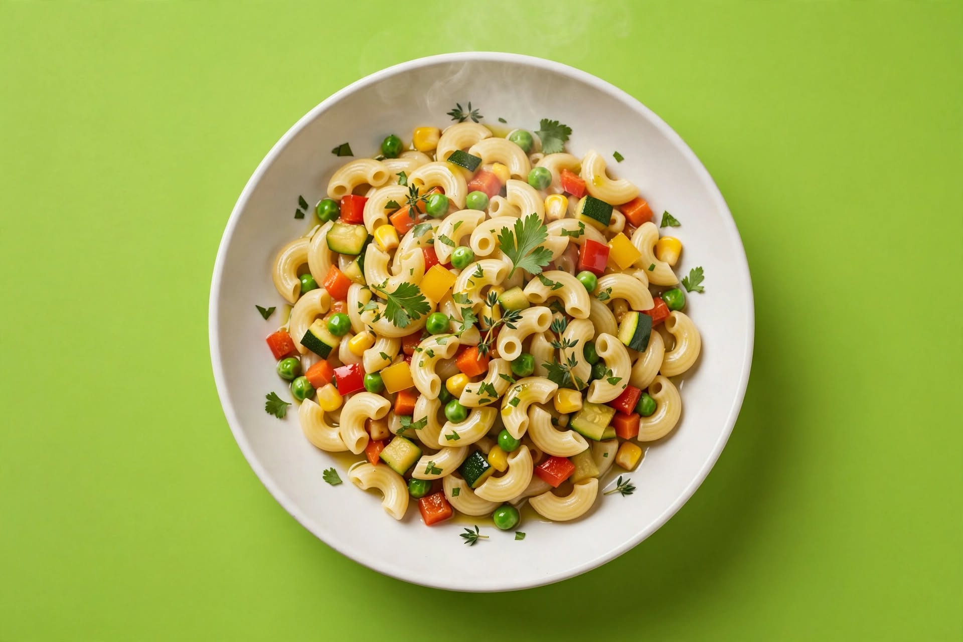 Coditos con verduras